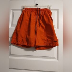 White Sierra Orange Swim Shorts